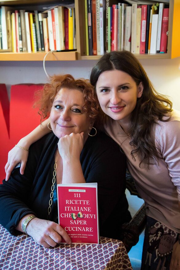 con Luisanna Messeri